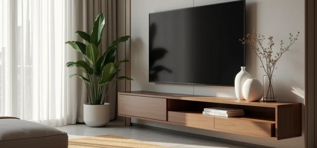 Les tendances 2026 pour sublimer votre salon avec un meuble TV d’angle moderne Les tendances 2026 pour sublimer votre salon avec un meuble TV d’angle moderne